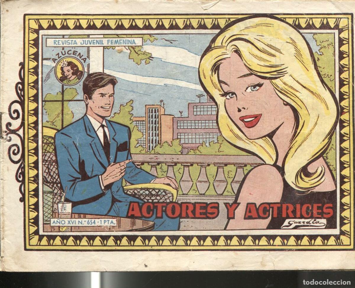C&oacute;mics: Azucena numero 0654: Actores y actrices (Guardia) - Varios - Foto 1