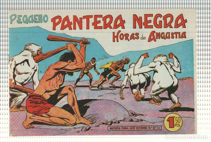 Comics: Facsimil: Peque&ntilde;o Pantera Negra, numero 132: Horas de angustia -