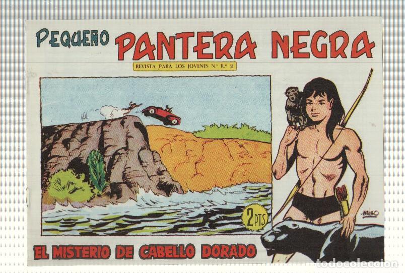 Comics: Facsimil: Peque&ntilde;o Pantera Negra, numero 192: El misterio de cabello dorado -
