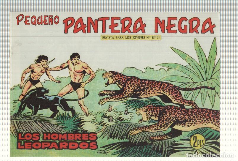 C&oacute;mics: Facsimil: Peque&ntilde;o Pantera Negra, numero 195: Los hombres leopardos -