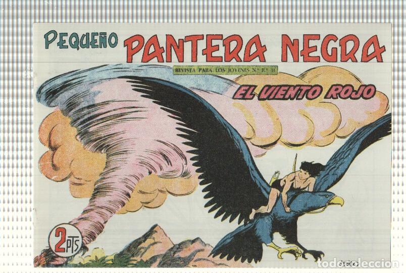 Comics: Facsimil: Peque&ntilde;o Pantera Negra, numero 215: El viento rojo -