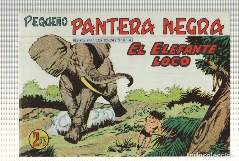 Comics: Facsimil: Peque&ntilde;o Pantera Negra, numero 250: El elefante loco -