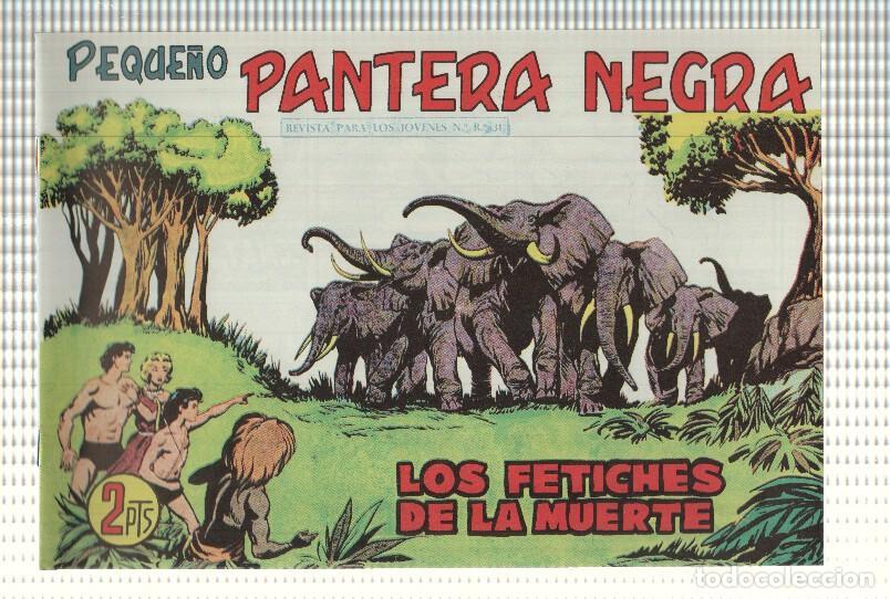 Comics: Facsimil: Peque&ntilde;o Pantera Negra, numero 256: Los fetiches de la muerte -