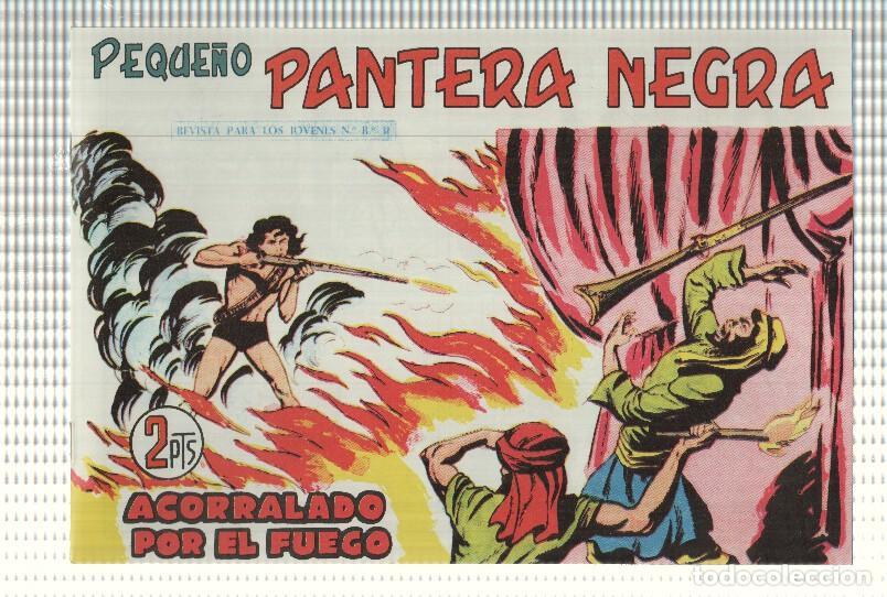 Comics: Facsimil: Peque&ntilde;o Pantera Negra, numero 268: Acorralado por el fuego -