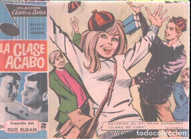 Comics: Claro de Luna numero 224: Cancion del Duo Rubam (numerado 4 en trasera) - Duo Rubam-Gomez Esteban