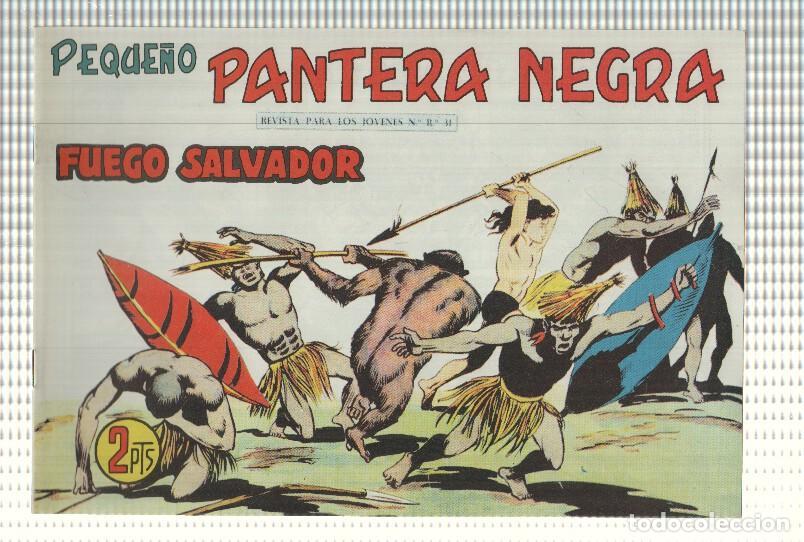 Comics: Facsimil: Peque&ntilde;o Pantera Negra, numero 284: Fuego salvador -