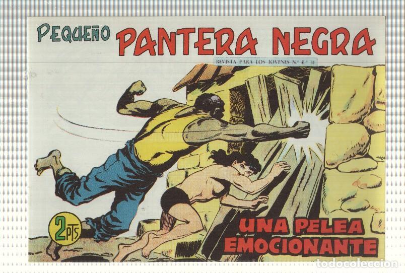 Comics : Facsimil: Peque&ntilde;o Pantera Negra, numero 281: Una pelea emocionante -
