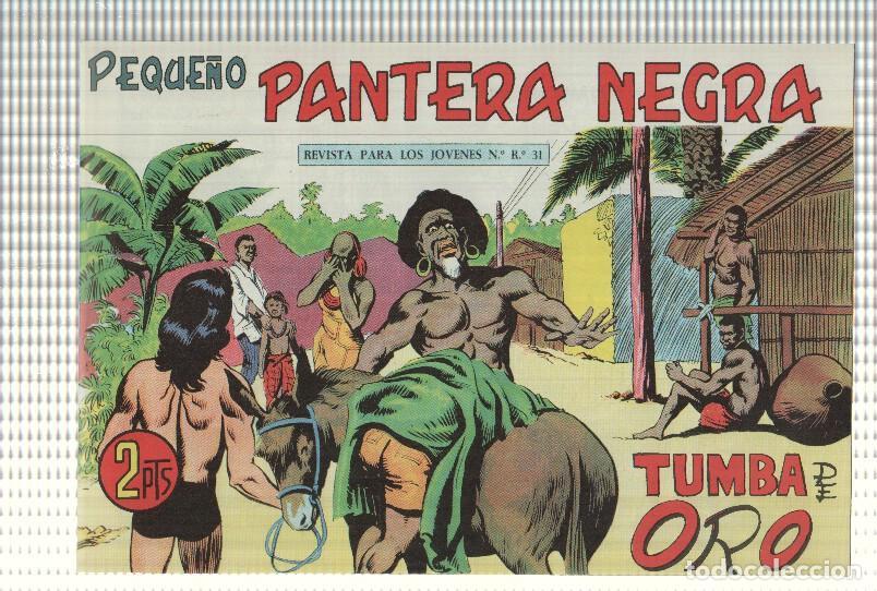 Comics: Facsimil: Peque&ntilde;o Pantera Negra, numero 321: Tumba de oro -