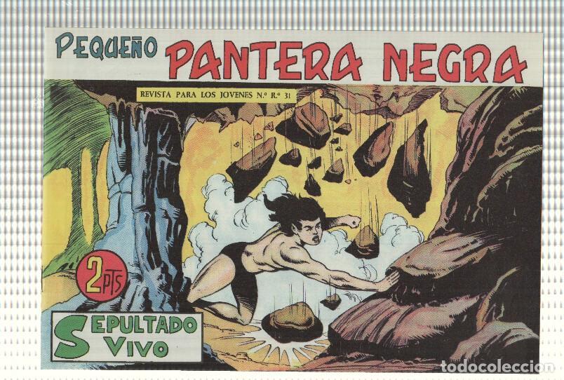 Comics : Facsimil: Peque&ntilde;o Pantera Negra, numero 324: Sepultado vivo -
