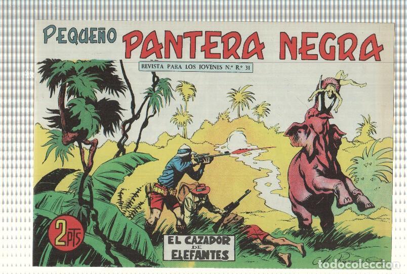 Comics: Facsimil: Peque&ntilde;o Pantera Negra, numero 322: El cazador de elefantes -