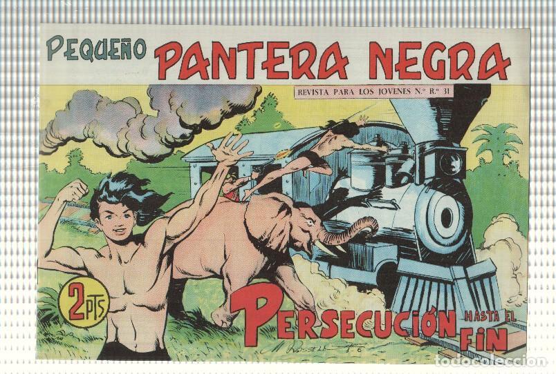 Comics: Facsimil: Peque&ntilde;o Pantera Negra, numero 329: Persecucion hasta el fin -