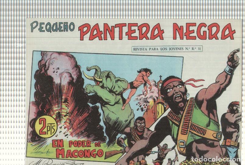 C&oacute;mics: Facsimil: Peque&ntilde;o Pantera Negra, numero 327: En poder de Makongo -