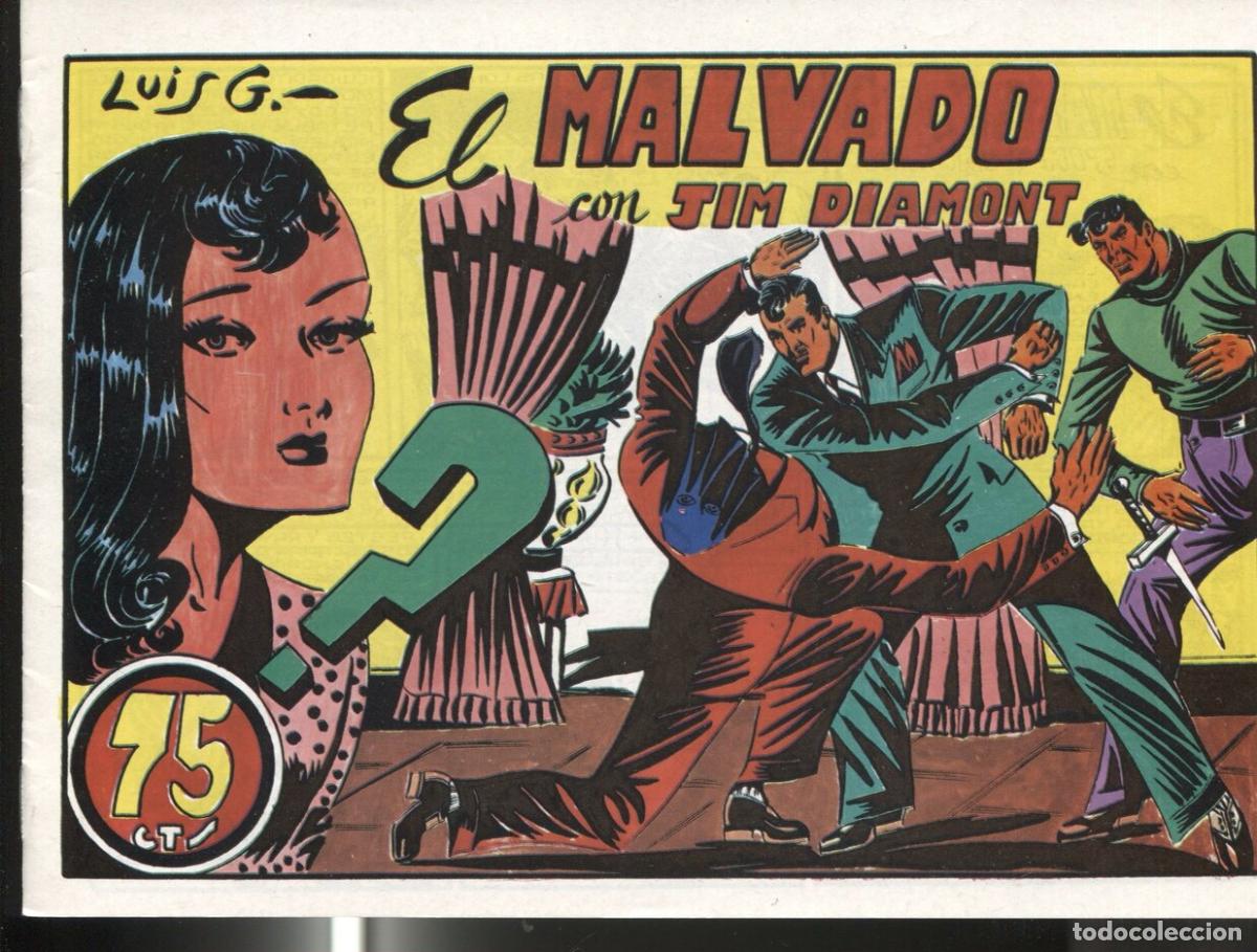 C&oacute;mics: Jim Diamont numero 20: El malvado - - Foto 1