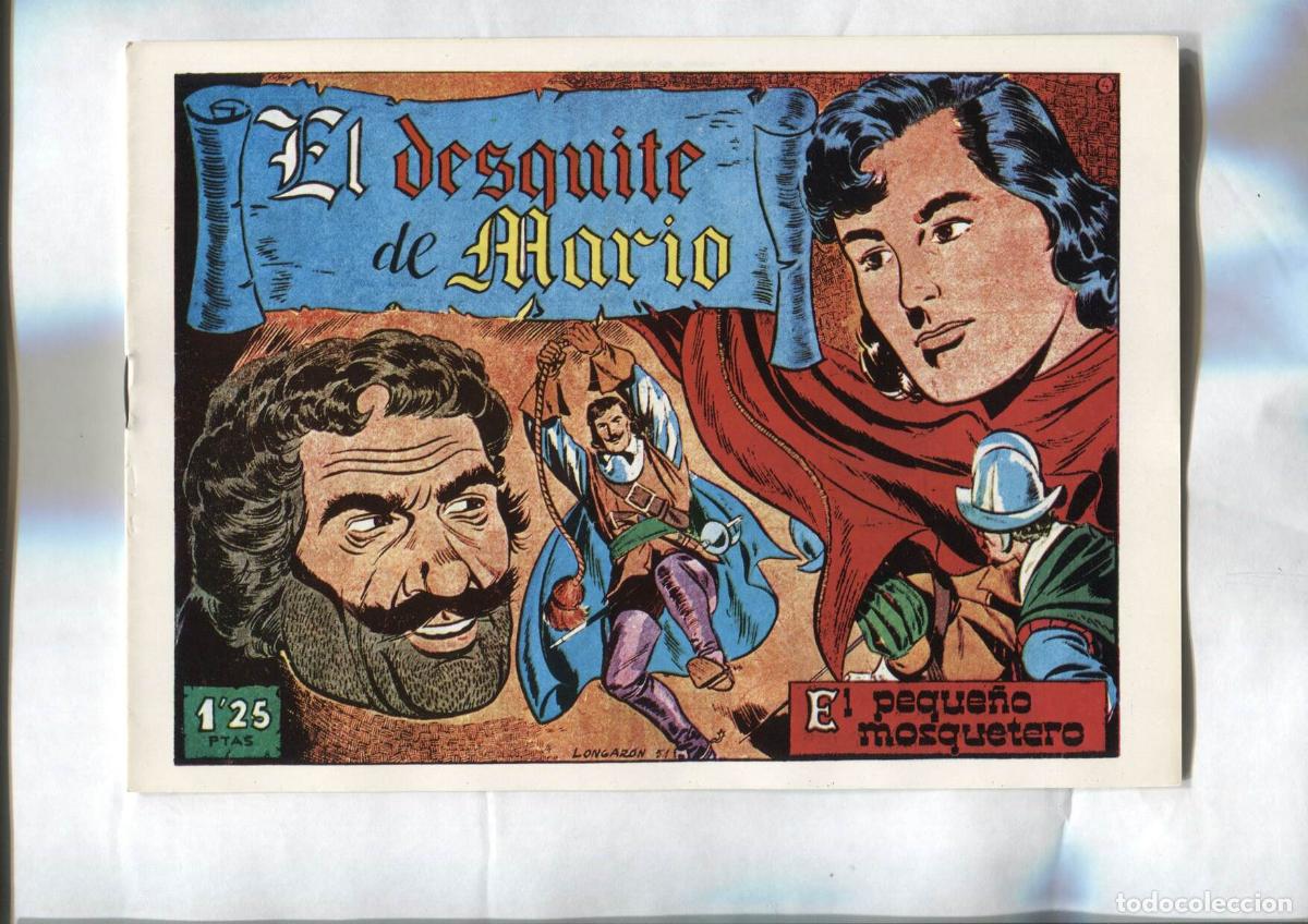C&oacute;mics: Facsimil: El Peque&ntilde;o Mosquetero numero 03: El desquite de Mario - - Foto 1