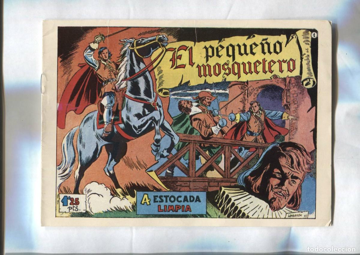 C&oacute;mics: Facsimil: El Peque&ntilde;o Mosquetero numero 01: A estocada limpia - - Foto 1