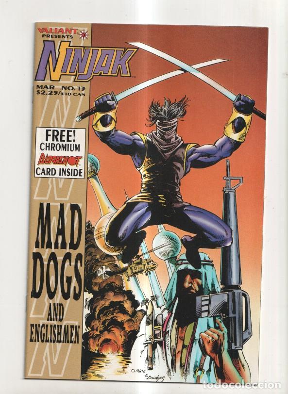 C&oacute;mics: Valiant presents: NINJAK numero 13 - VARIOS - Foto 1