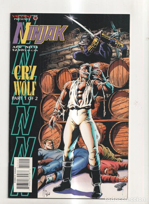 C&oacute;mics: Valiant presents: NINJAK numero 14 - VARIOS - Foto 1