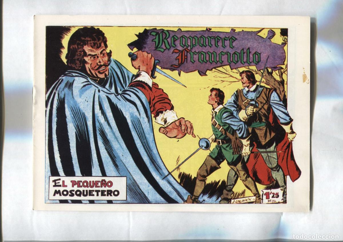 Comics: Facsimil: El Peque&ntilde;o Mosquetero numero 14: Reaparece Franciotto -