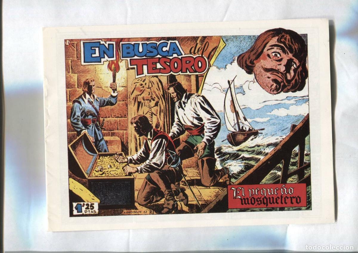 C&oacute;mics: Facsimil: El Peque&ntilde;o Mosquetero numero 11: En busca del tesoro - - Foto 1