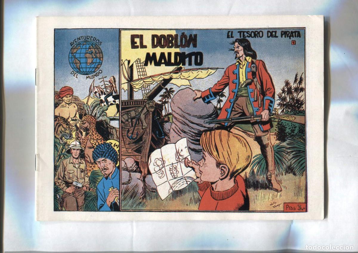 Comics: Facsimil: El Aventurero del Mundo numero 1: El tesoro del pirata: El doblon maldito -