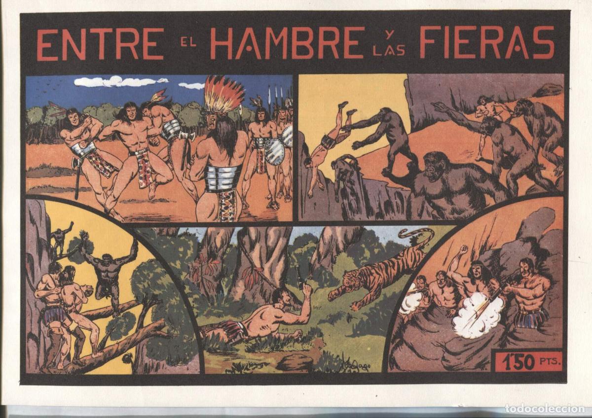 Comics: Facsimil: Ni&ntilde;o Gonzalo: entre el hambre y las fieras -