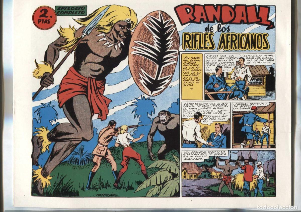 Comics: Facsimil: Coleccion Gigante: Randall de los rifles africanos -