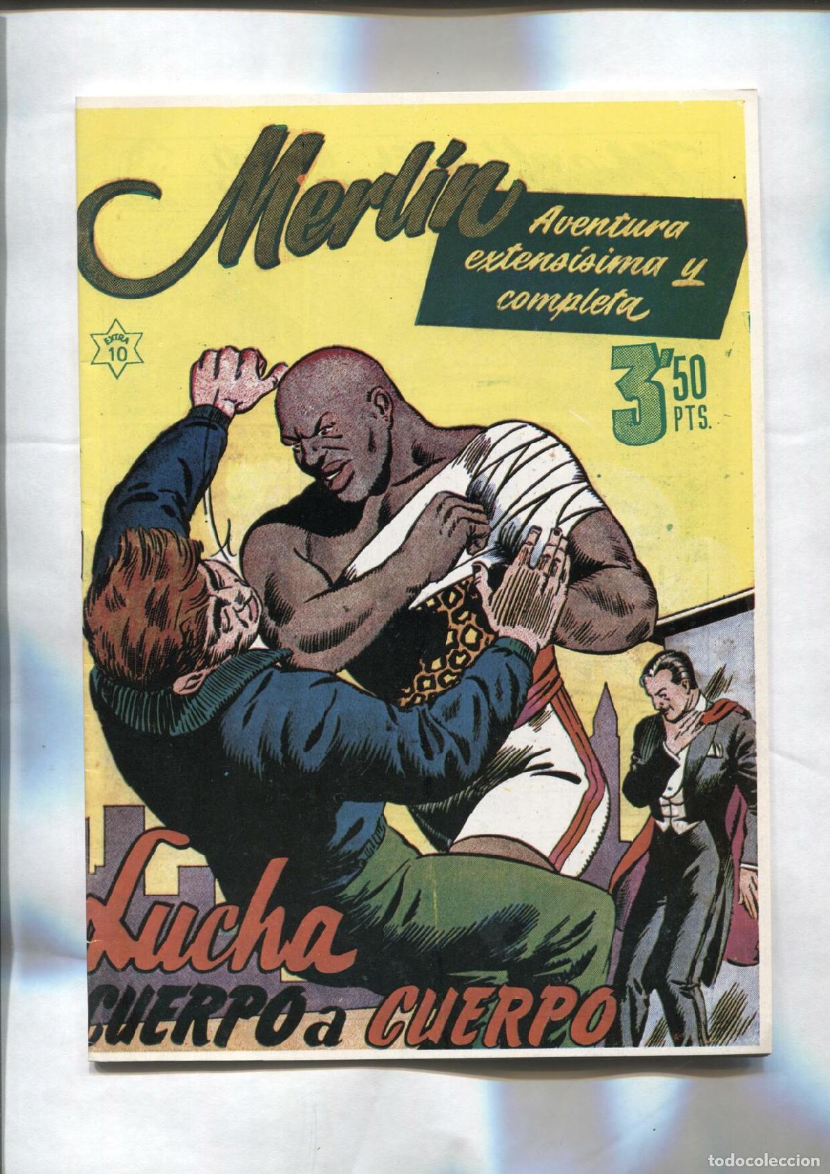 C&oacute;mics: Facsimil: Merlin: Lucha cuerpo a cuerpo - - Foto 1