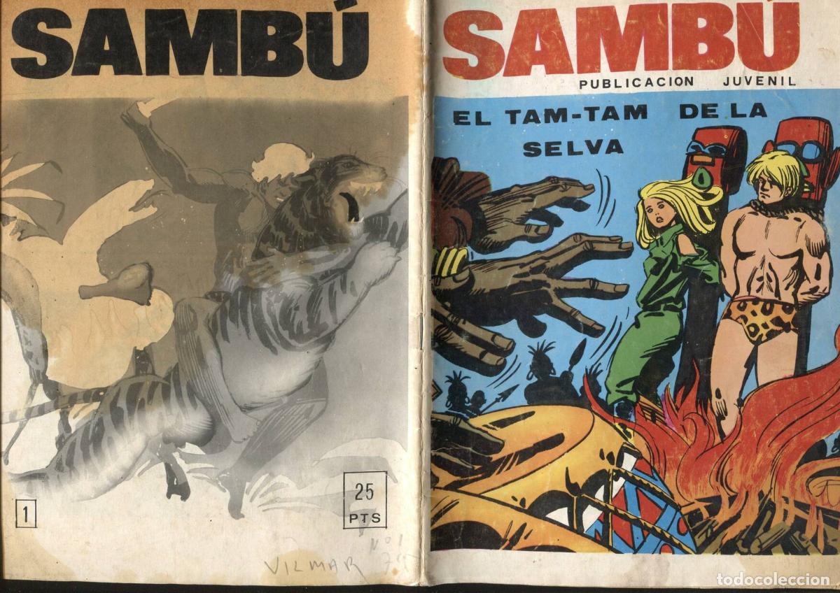 C&oacute;mics: Editorial Vilmar: Sambu numero 1: El tam tam de la selva - Varios - Foto 1
