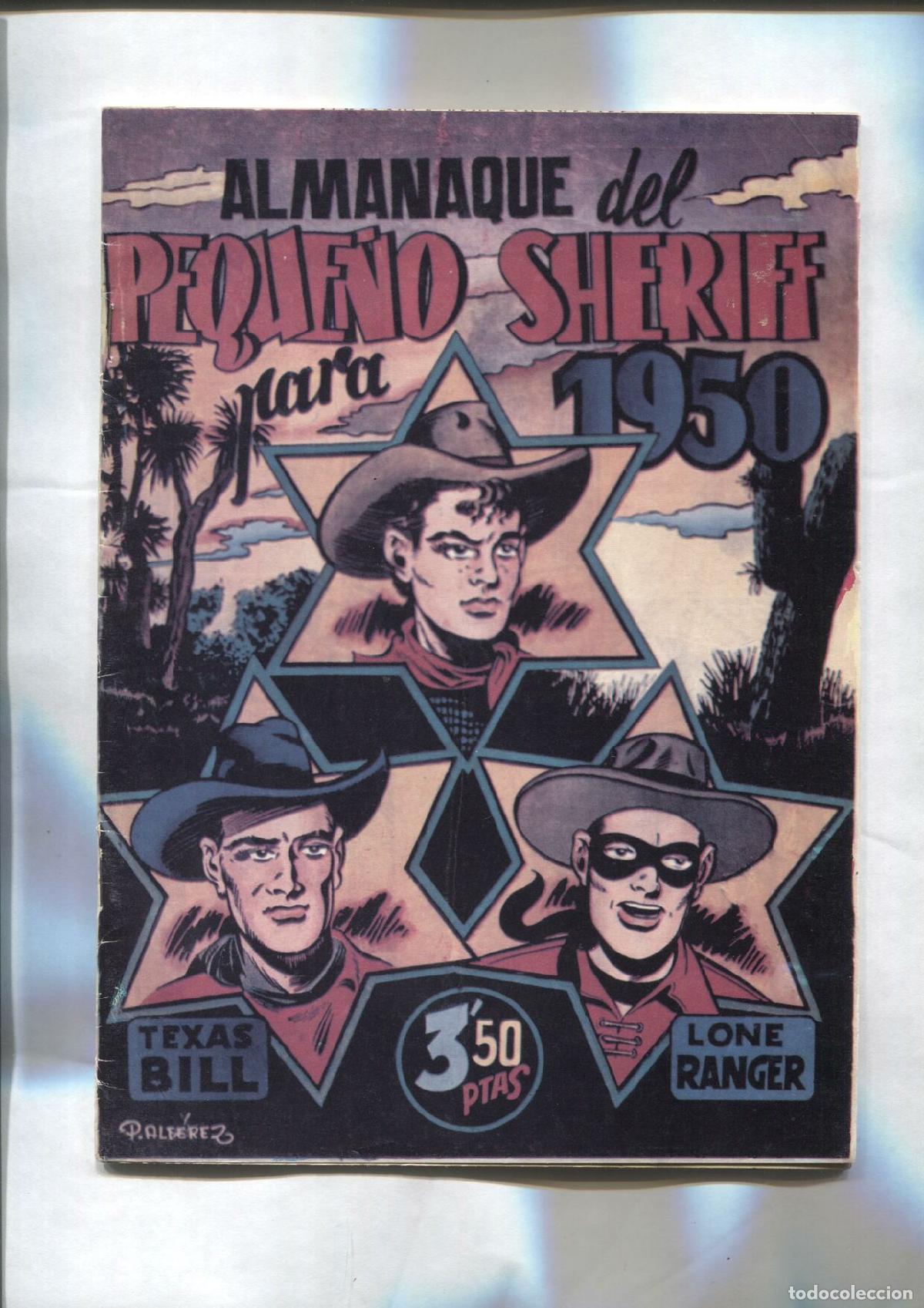Fumetti: Facsimil: El Peque&ntilde;o Sheriff almanaque para 1950: El muerto vivo -