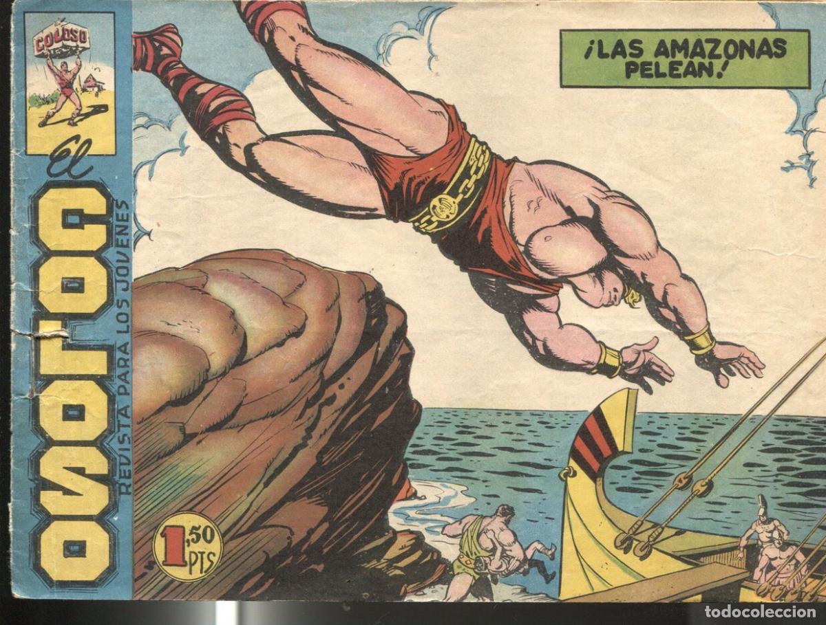 Comics: Original de MAGA: El Coloso numero 32: las amazonas pelean - Manuel Lopez Blanco
