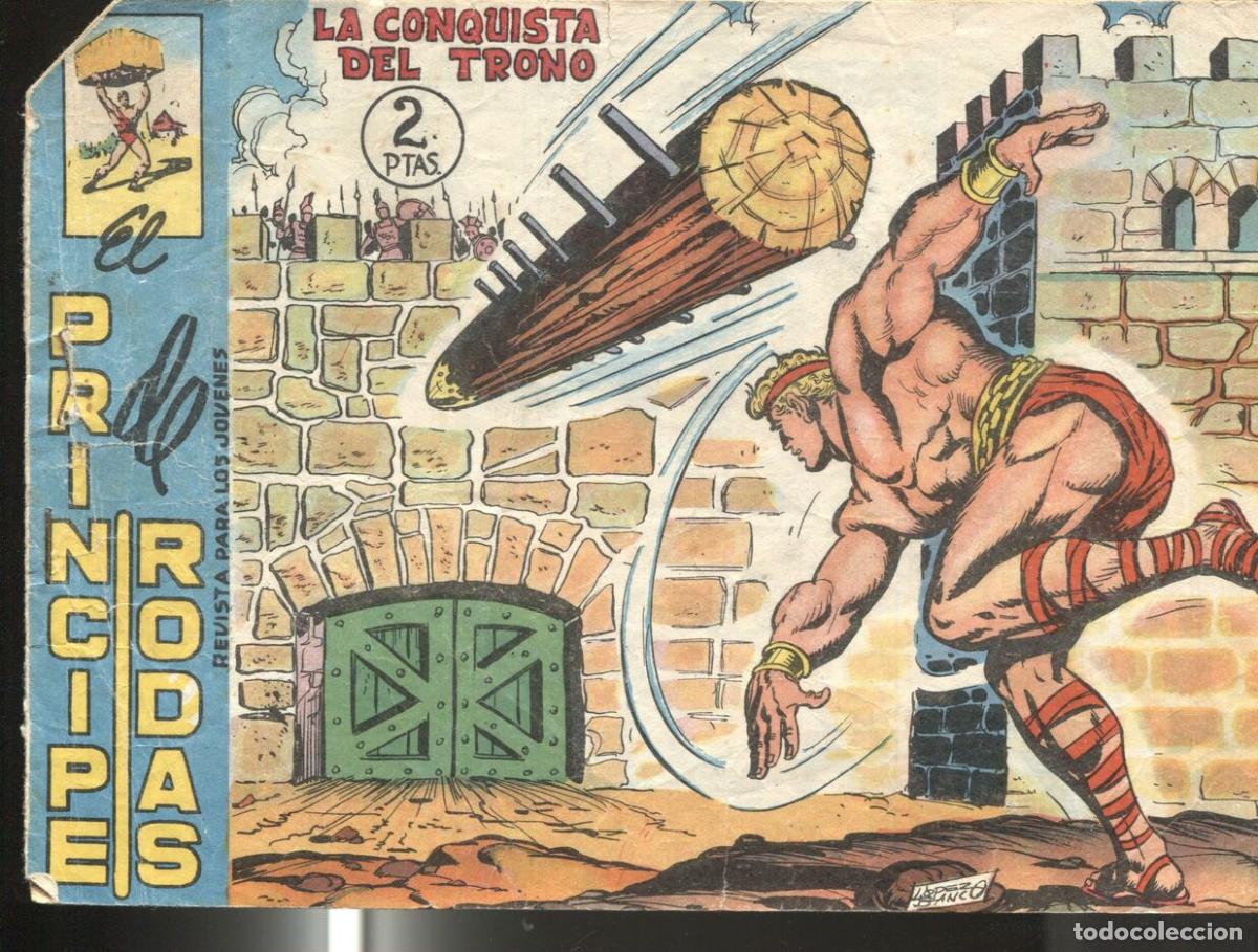 Fumetti: Original de MAGA: El Coloso numero 43: La conquista del trono - Manuel Lopez Blanco