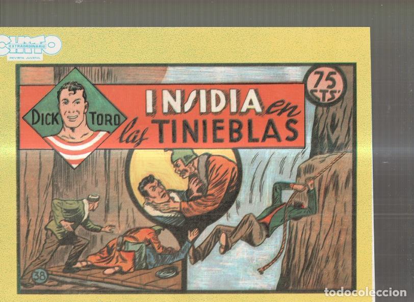 C&oacute;mics: Facsimil: Dick Toro numero 38: Insidia en las tinieblas - - Foto 1