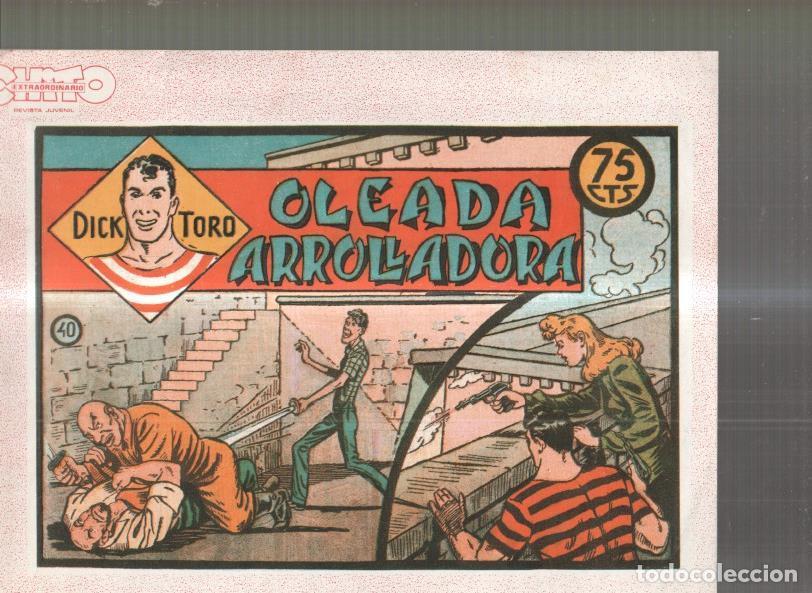 C&oacute;mics: Facsimil: Dick Toro numero 40: Oleada arrolladora - - Foto 1