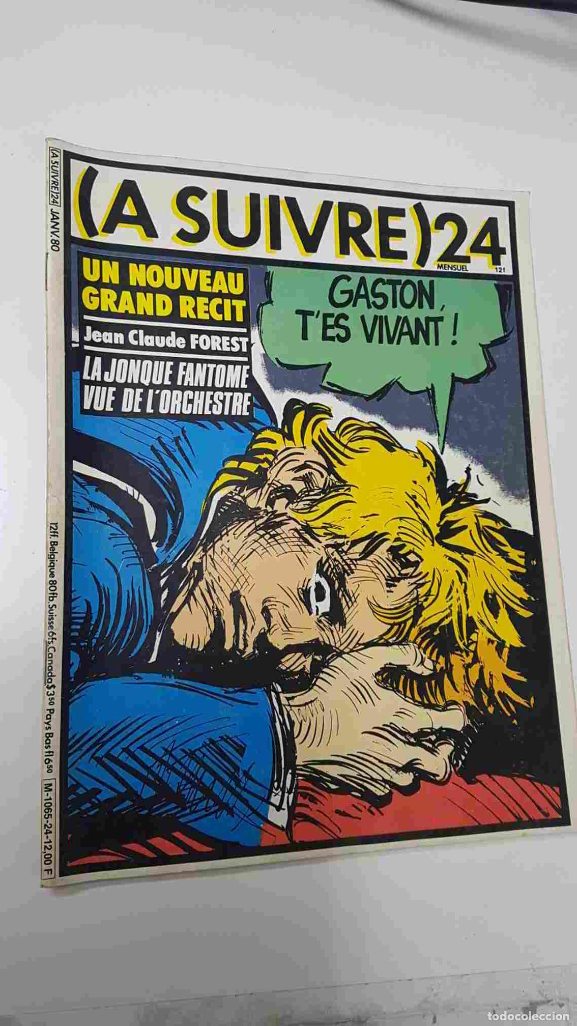 Comics: Revista historietas: (A Suivre) 24 - Octobre 1980. Tardi, La fin du Sexret de la Salamandre. Brinda