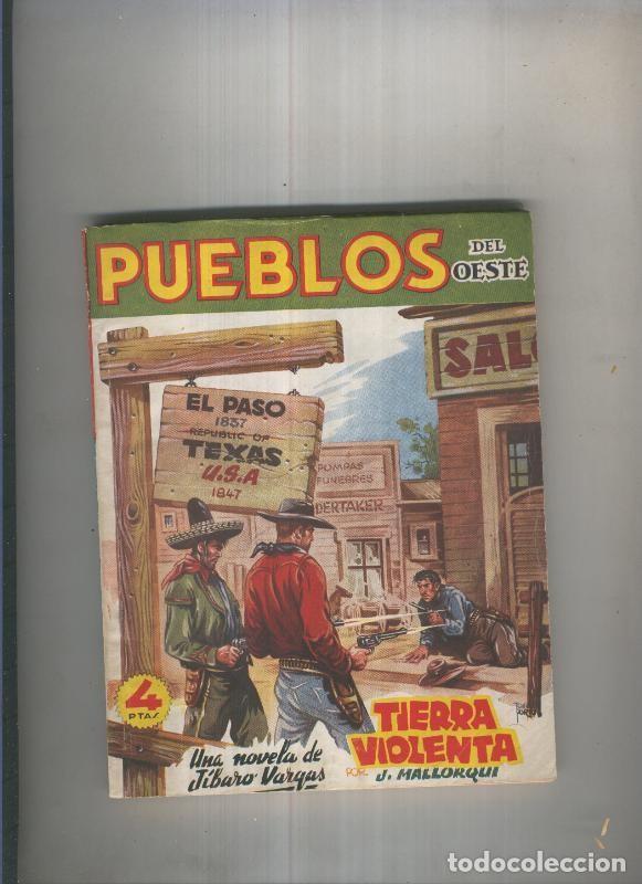 C&oacute;mics: Pueblos del Oeste:El Paso Texas: Tierra violenta - J. Mallorqui