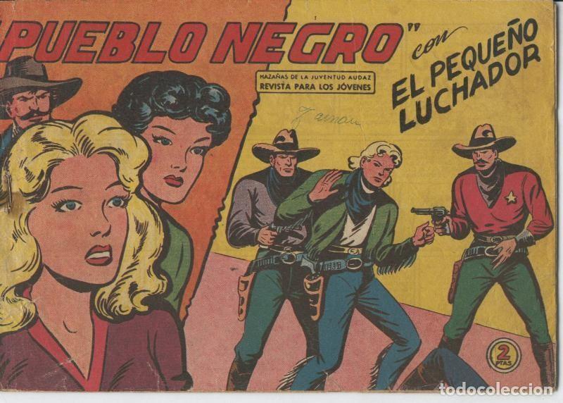 Comics: El Peque&ntilde;o Luchador 17x24 cm numero 123: Pueblo negro - Manuel Gago