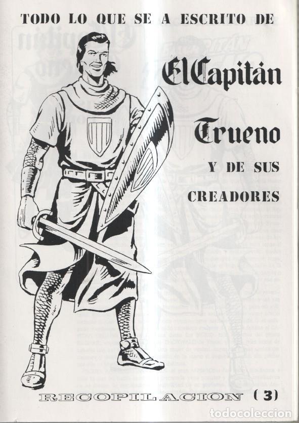Comics : Facsimil: Todo lo que se a escrito de El Capitan Trueno numero 03 - Jose Fernandez