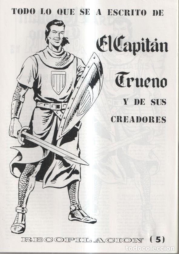C&oacute;mics: Facsimil: Todo lo que se a escrito de El Capitan Trueno numero 05 - Jose Fernandez