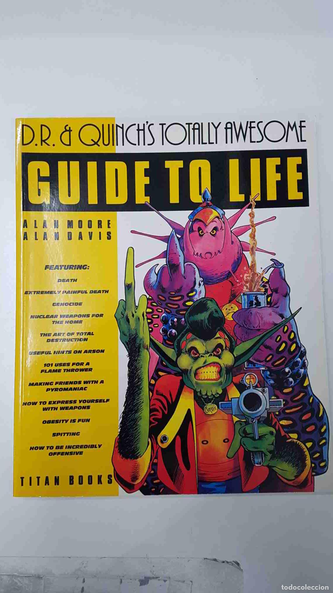 C&oacute;mics: comic: Guide to Life, D.R. Quinchs Totally Awesome - Alan Moore, Alan Davis. Time Twisters