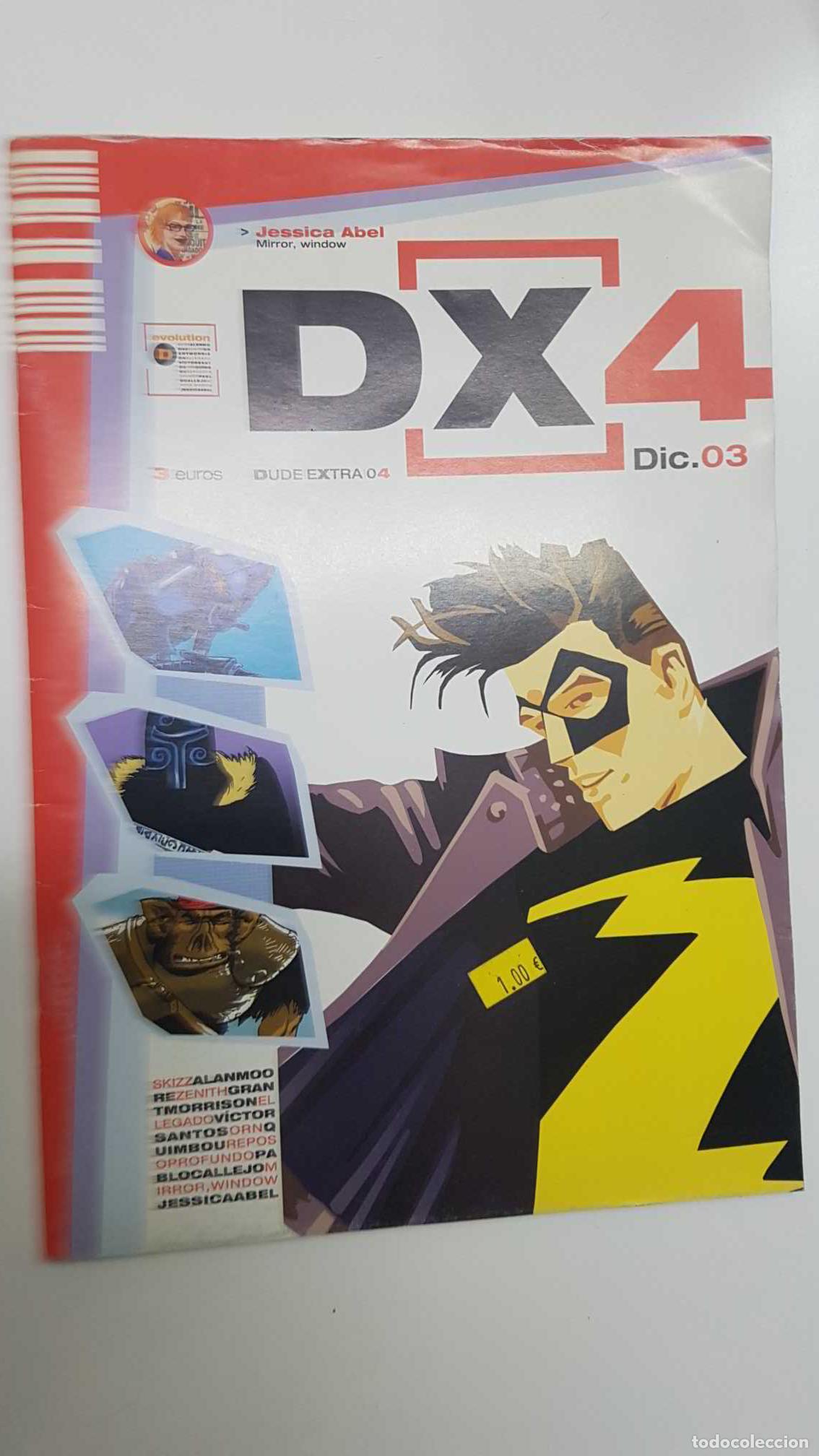Comics: Dude Comics: DX4, Dic. 2003. Dude-Extra 04. Entrevista Jessica Abel Mirror Window