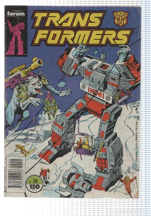 C&oacute;mics: Comic, Forum: Transformers num 51 - El Hombre y la Maquina - Foto 1