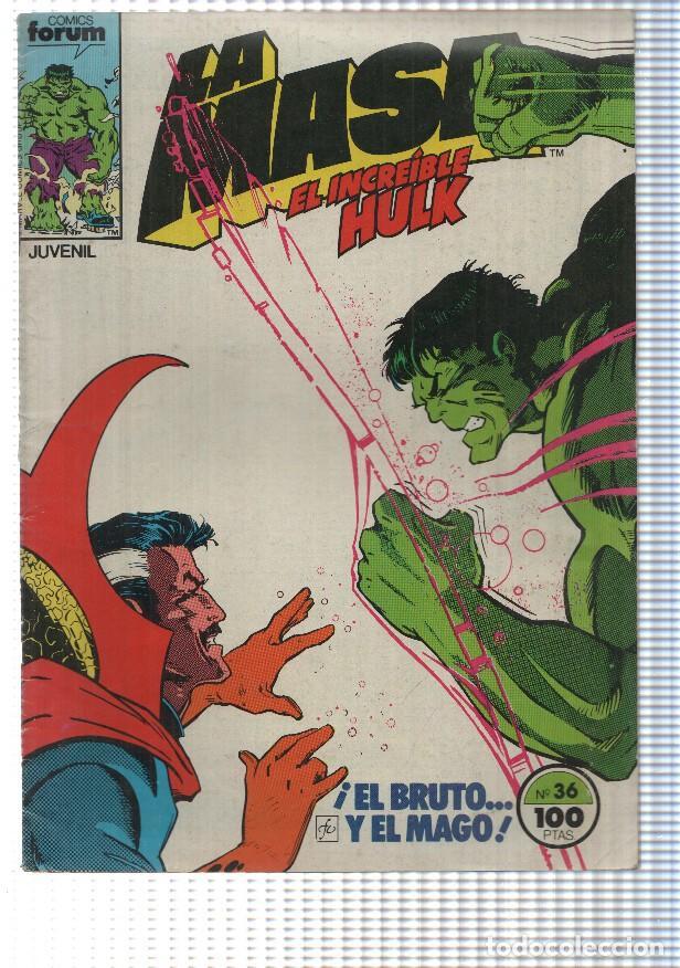 C&oacute;mics: Comic, Forum: La Masa num 36 - Tiempos Extra&ntilde;os. El bruto y el mago - Foto 1