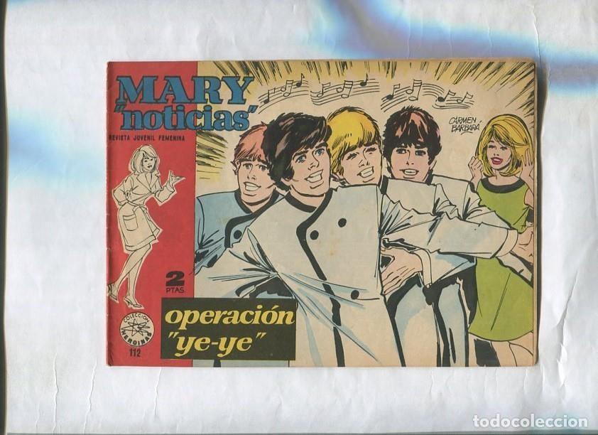 Comics : Mary Noticias numero 112: trasera foto de Michael Landon (Bonanza) - Roy Mark-Carmen barbara