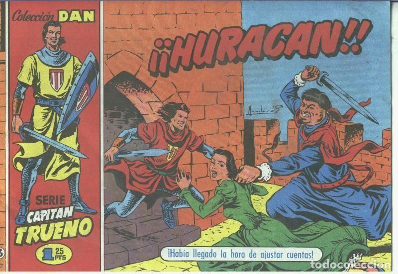Comics: El Capitan Trueno facsimil numero 013: Huracan - Varios