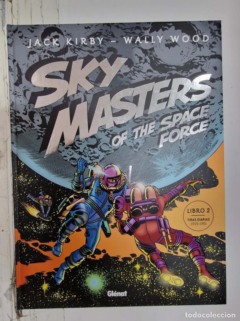 C&oacute;mics: Glenat: Sky Masters of the Space Force libro 2, tiras diarias 1959-1961 - Jack Kirby, Wally Wood