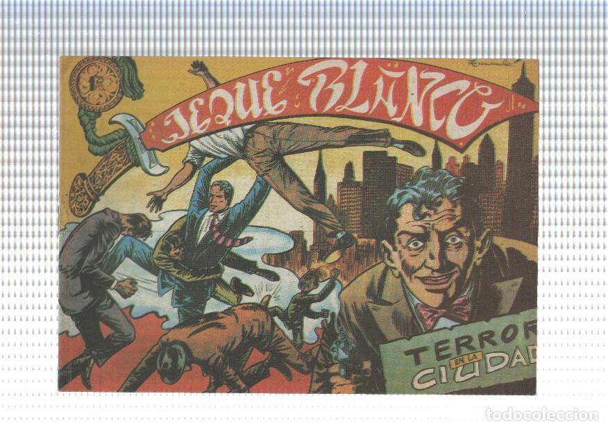 C&oacute;mics: Facsimil: Jeque Blanco numero 022: Terror en la ciudad - Foto 1