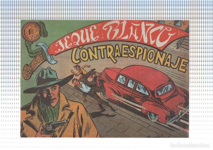 C&oacute;mics: Facsimil: Jeque Blanco numero 028: Contraespionaje - Foto 1