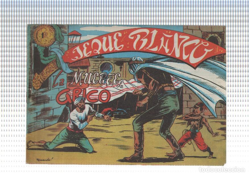 C&oacute;mics: Facsimil: Jeque Blanco numero 033: la muerte de Grico