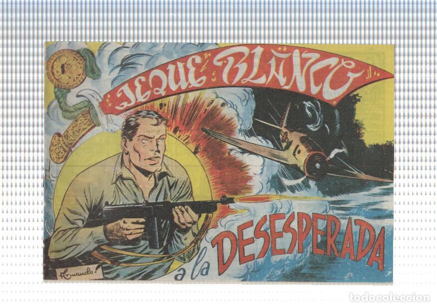 C&oacute;mics: Facsimil: Jeque Blanco numero 047: A la desesperada - Foto 1