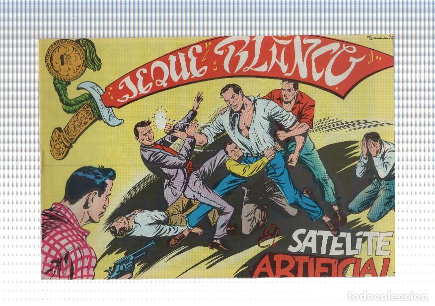 C&oacute;mics: Facsimil: Jeque Blanco numero 050: El satelite artificial - Foto 1